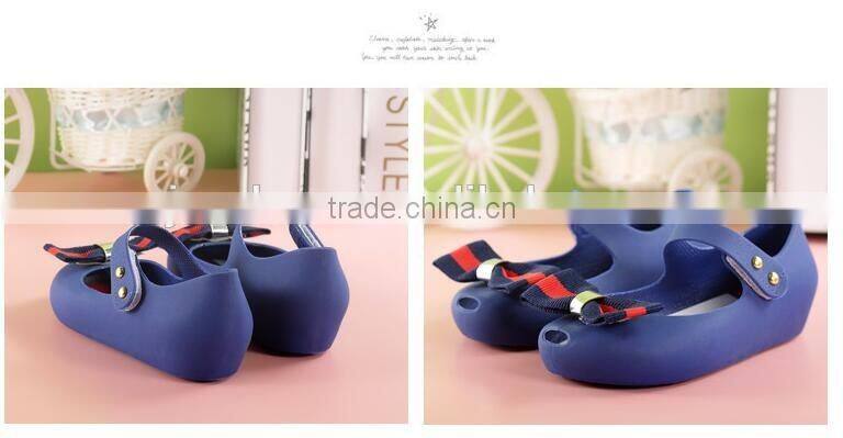 ribbon knot new style mini melissa shoes