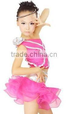 Latin dance wear ballet tutu / dance costumes/baby girl dance dress