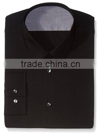 Plain design mens dress shirts