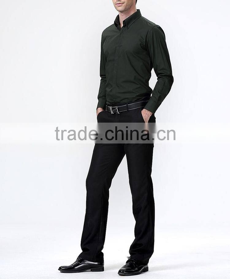 Latest style men's dress shirt fancy design man clothing