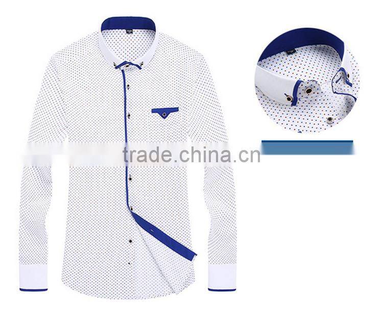 In stock alibaba china shirt manufacturer full size printing long sleeve fashionable fancy printed rounded hem cotton t-shirt