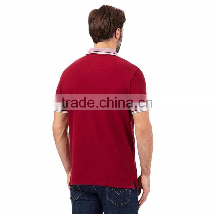 2016 Guangzhou Shandao OEM Cheap 200g 35% Cotton 65% Polyester Short Sleeve Wholesale Direct From China Clothing