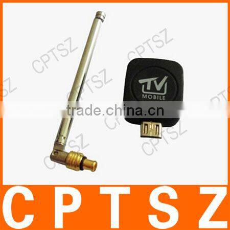 MINI Pocket Portable Micro USB DVB-T ISDB-T Digital Mobile Streamer EZ TV Tuner Receiver For Android Mobile Phone & Tablet