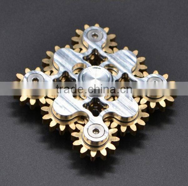 9 gear fidget spinner hand spinner with 10 pcs R188 bearing