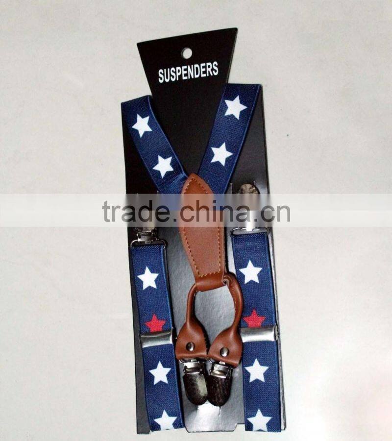 50pcs Suspenders Children & Junior 1"x26" FULLY Elastic Captain NEW