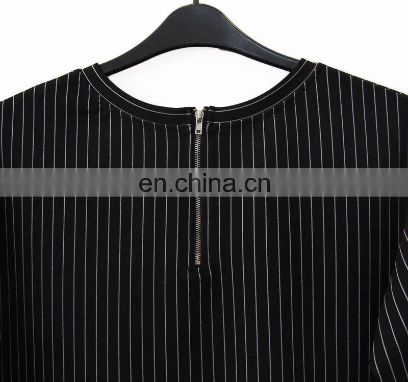 High quality pullover for women back zipper