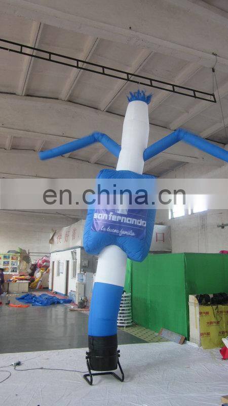 customized led lighting advertising costumes inflatable advertising air dancer