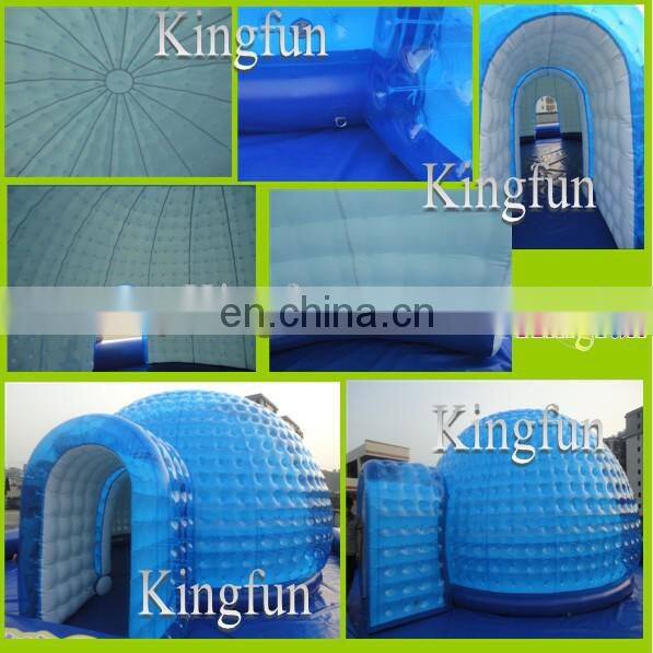Lighting partition wall/display inflatable screen wall