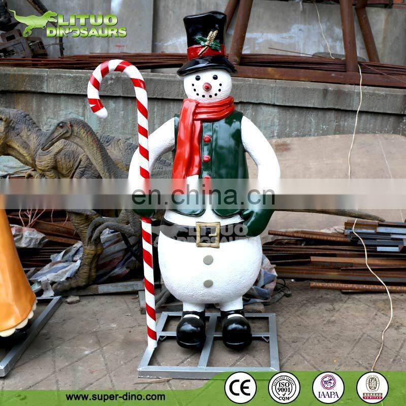 Cute Life Size Artificial Snowman