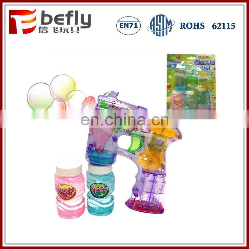 Summer outdoor play set toy wholesale bubble gun
