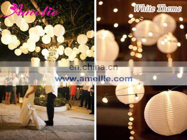 A18PL Christmas decoration round paper lantern