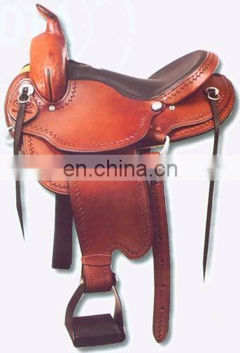 trail saddle - horse saddle with BAG OR MOTORCYCLE SADDLE BAGS