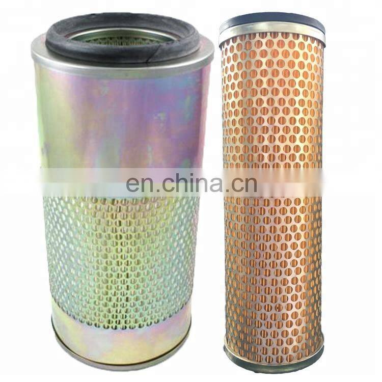 Diesel Excavator Punching Hole Meshes Air Filter AF26093 AF26094 A034P660 A034P656