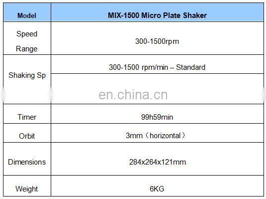 Digital microplate orbital laboratory shaker incubator price