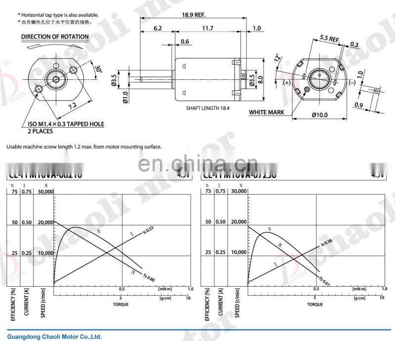 motor valve micro,motor dc toy,motor dc 8mm CL-FFM10VA DC Motor