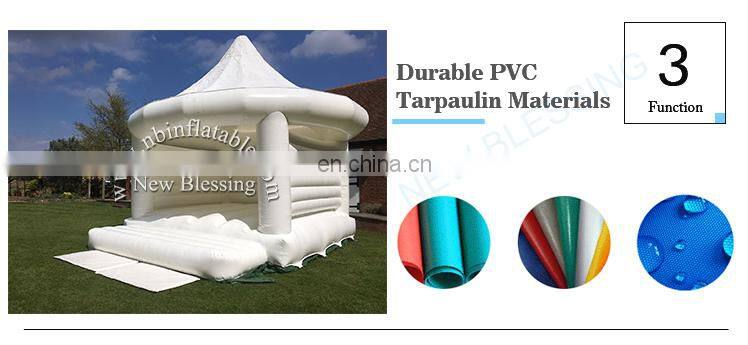 2018 new design pure love spire inflatable wedding party tent for sale