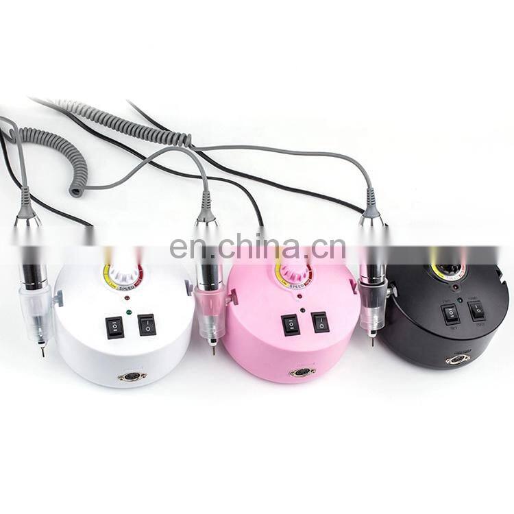 Rechargeable 30000RPM Nail Extension Manicure Nail Art Polish Cover Pink Clear Jelly Camouflage UV Gel Popular Nail Drill 101