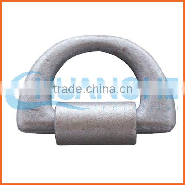 China supplier blue color triangle shade sail with d rings