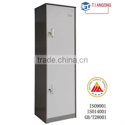 2 Doors Unassembled Metal Furniture Locker ZG-0802