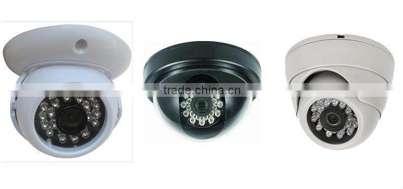 Dual Stream Encoding 1/3-inch Megapixel Infrared Smallest IP Camera