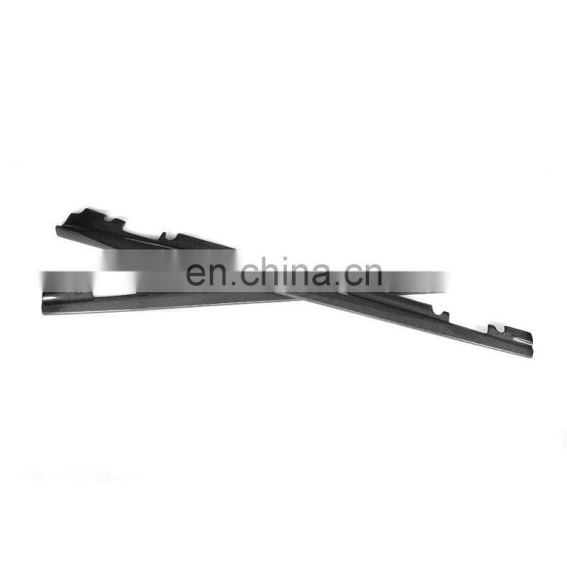 CLA Carbon Fiber Auto Car Side Skirts for Mercedes C117 CLA Class CLA250 14-15