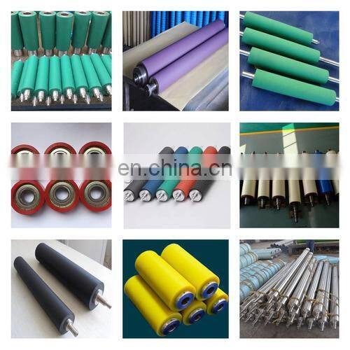 Bar code printer polyurethane roller