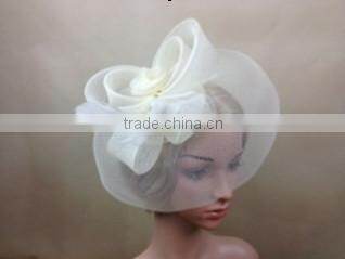 Fashionable Design Bridal Feather Fascinator Hat With Clip