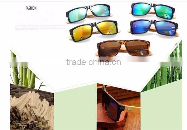 men tetro style comfortable natural wood arms sunglasses
