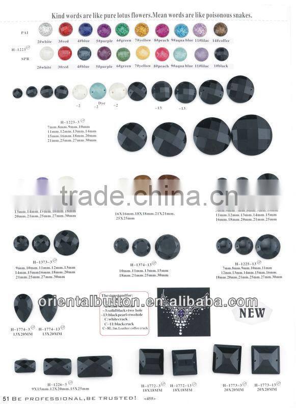 10mm colorful resin stone