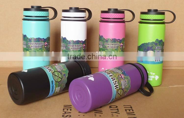 64 oz vacuum water bottle steel infuser for superior heat retention HD-104A-10