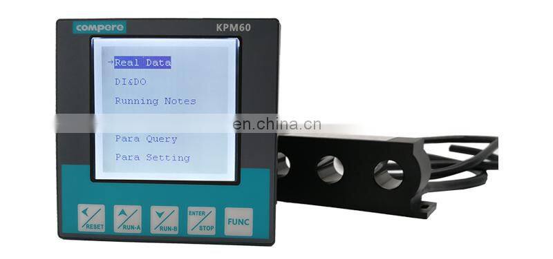 RS485 Modbus Low voltage intelligent motor protector controller protection relay with CT