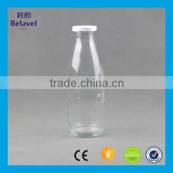 200ml 300ml 500ml high quality clear glass bottle milk bottles