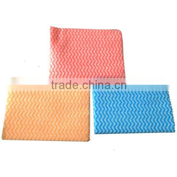 PET Viscose Nonwoven Fabric Towels Cleaning Washing Wipes