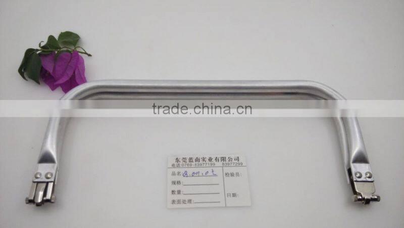 Genuine low price aluminum tubular sliver metal purse frame for ladies purse