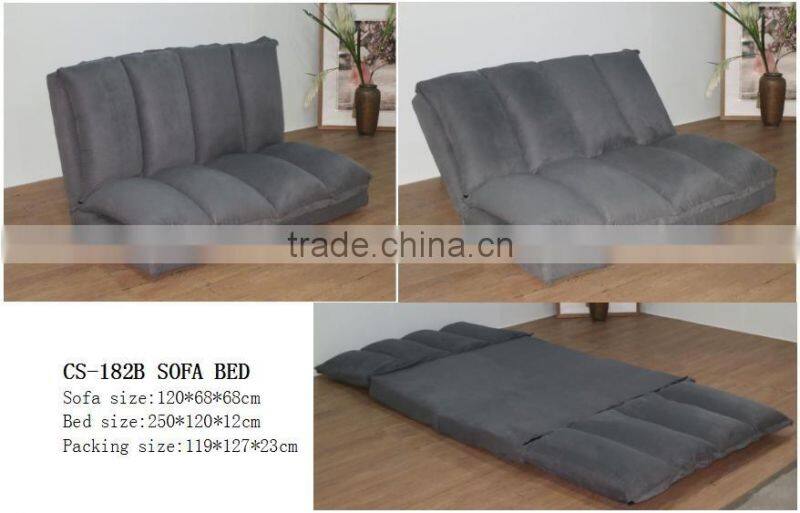 Metal Frame Leg Less Floor Sofa Bed