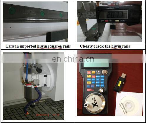 Hobby wood cnc router 4 axis cnc mill with tilting head