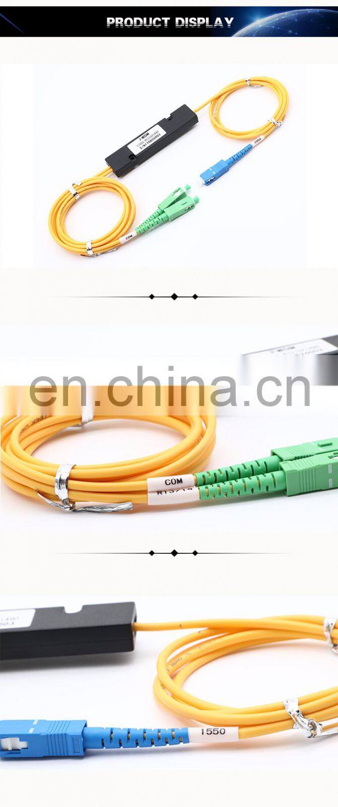 FTTH Fiber Optic Equipment Module 1*2 Sc Filter FWDM