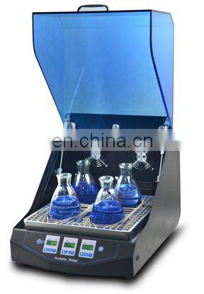 Brushless DC Motor Low Noise Lab Mini Microplate Biochemistry Incubator Shaker for Sale