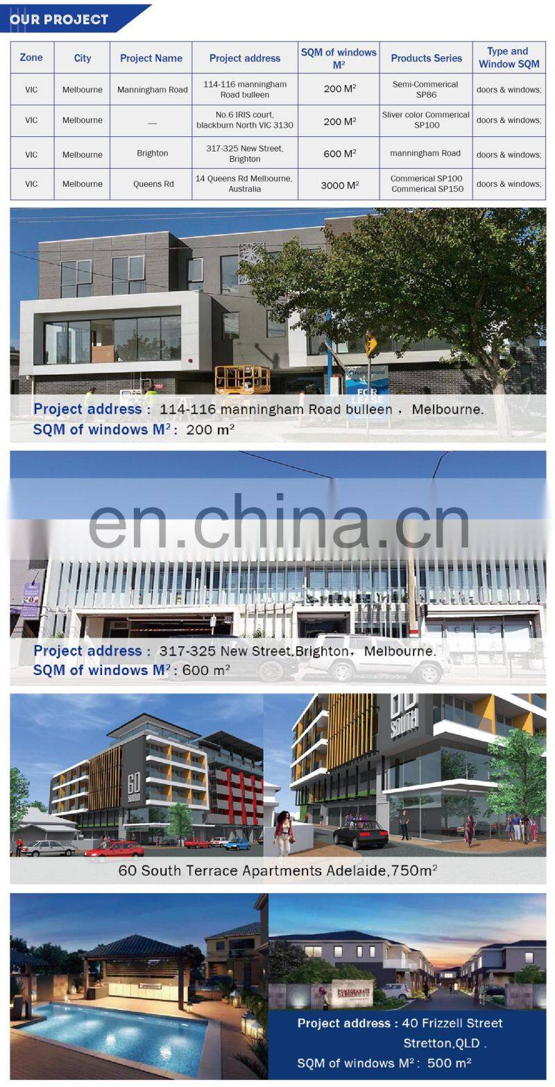 Superhouse Economical exterior aluminium louver swing out door