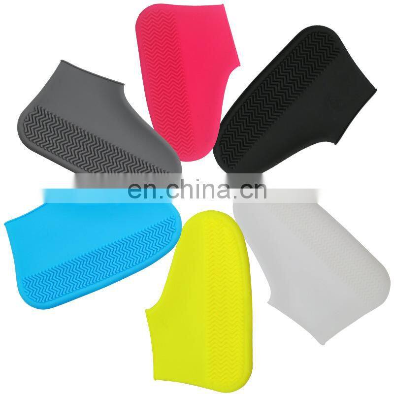 Recyclable Silicone Overshoes Reusable Waterproof Rainproof women Men Shoes Covers