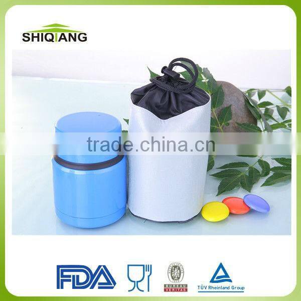 Airtight Food Container 500ml double wall stainless steel vacuum material can keep food hot and cold