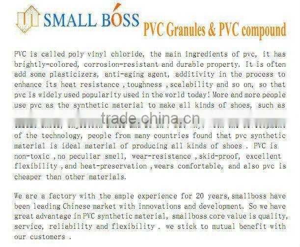 soft pvc materials for outsole