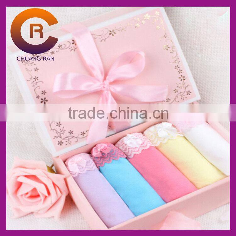 Blue custom paper window printed packaging box for hair extension