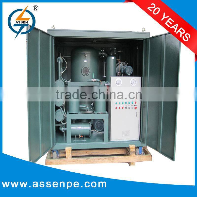 ZYD type transformer oil purification,oil water removal equipment