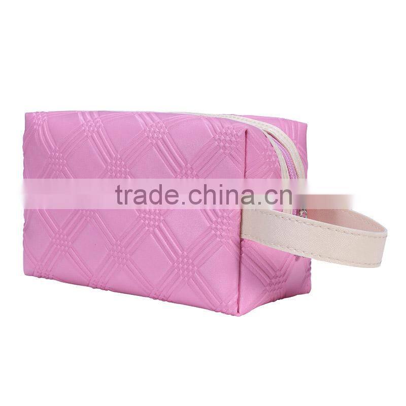 Large capacity pillow type cosmetic bags clear plastic cosmetic bags