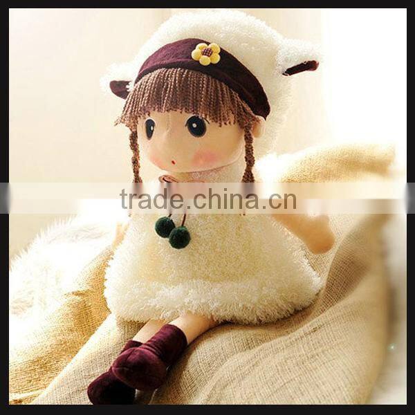 plush lovely Japanese girl baby toy stuffed toys