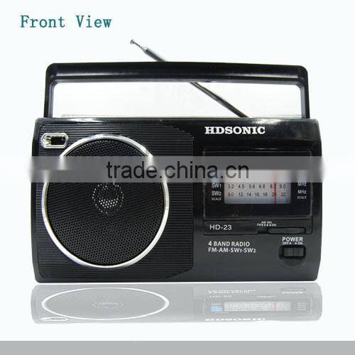 Hot selling Portable Fm Am Sw Radio With Mp3 Player