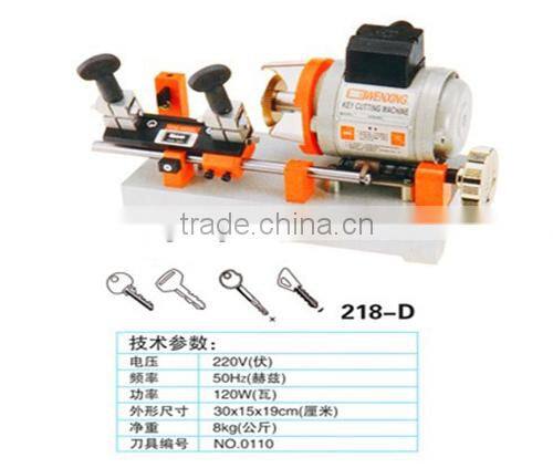 Wenxing Model 218-D key cutting machine with external cutter