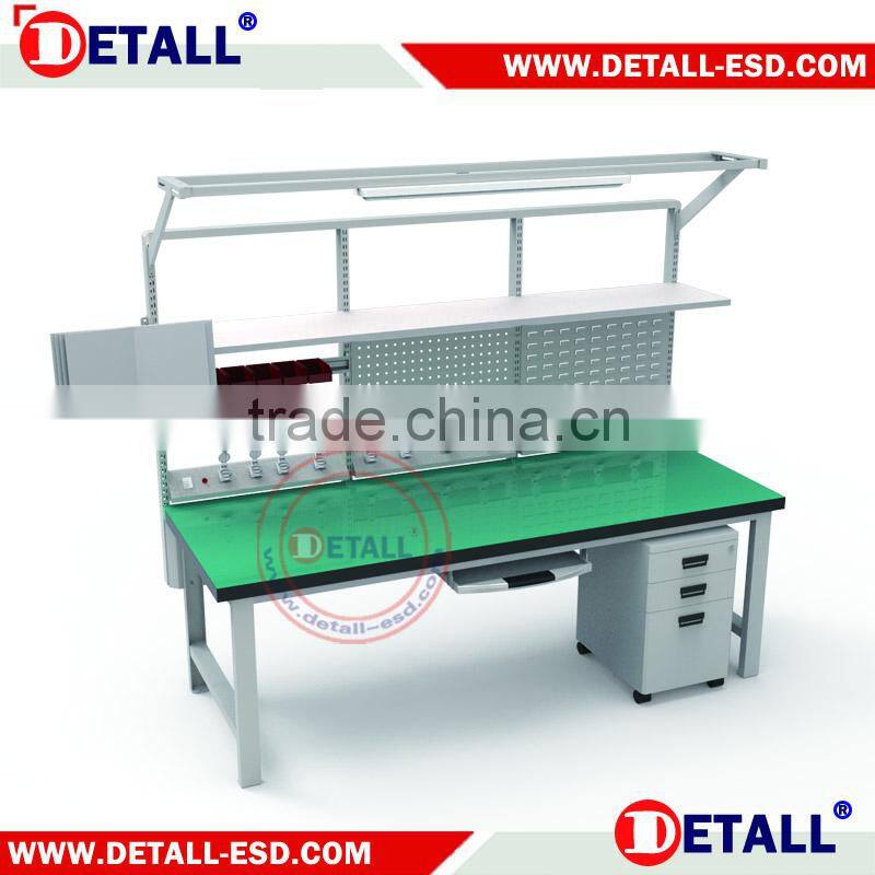 multifunctional adjustable workbench with rubber workbench mats