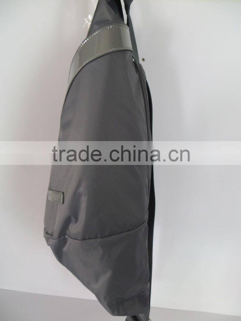 high quality fashion waterproof gray backpack men